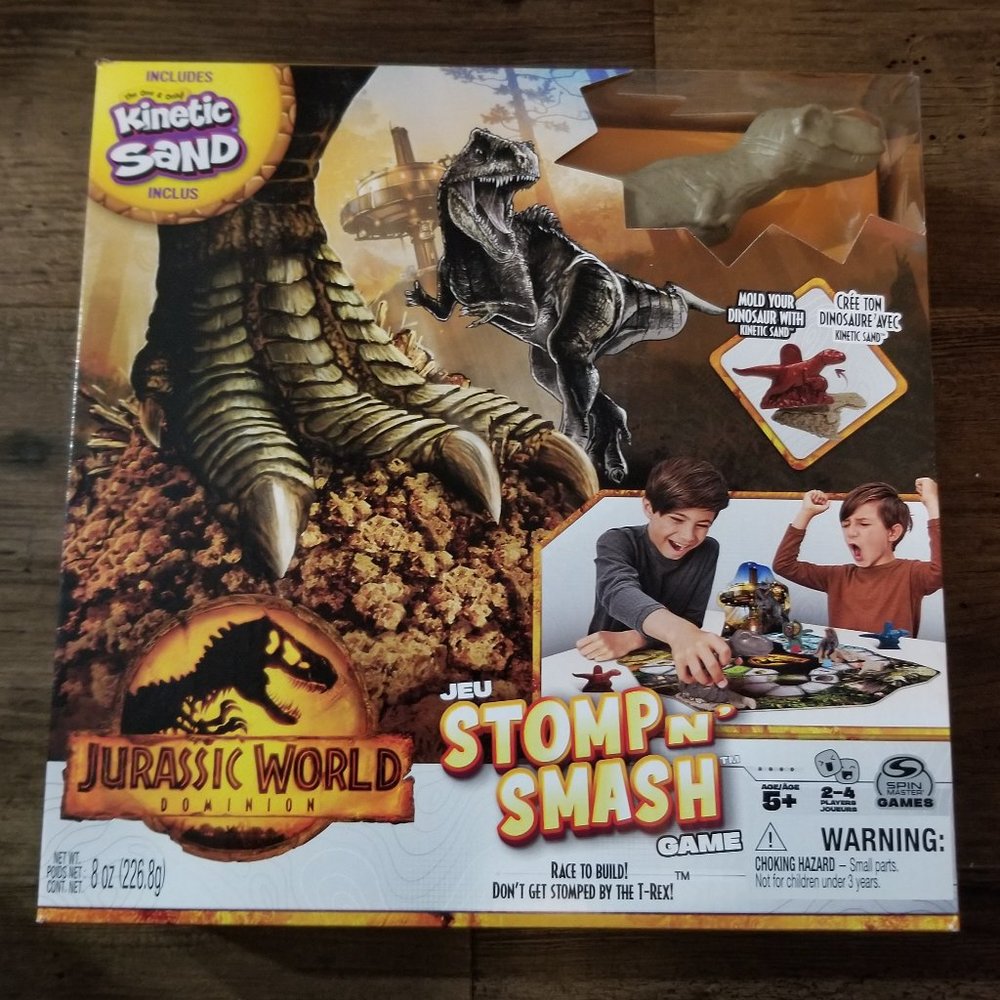Jurassic World Stomp and Smash Game